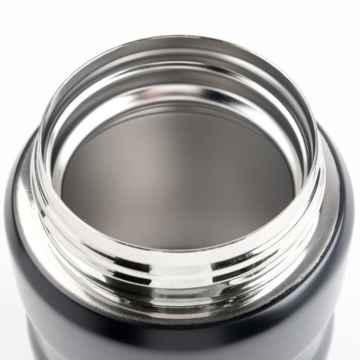 Термос для еды Мастер К, 500 мл, 10×15.5 см, нержавеющая сталь, чёрный