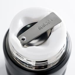 Термос для еды Мастер К, 500 мл, 10×15.5 см, нержавеющая сталь, чёрный