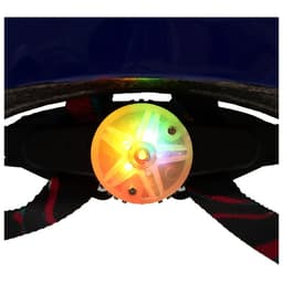 Шлем велосипедиста детский, размер 51-55 см, 028-M771, цвет синий