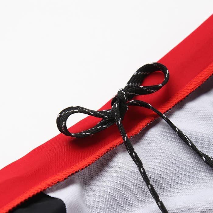 Плавки купальные для мальчика MINAKU, красно-чёрные, рост 86-92 см