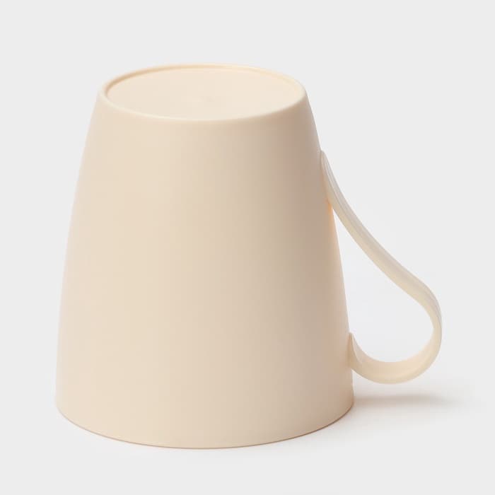 Кружка пластиковая «Нова», 400 мл, d=8.5 см, h=9.5 см, МИКС