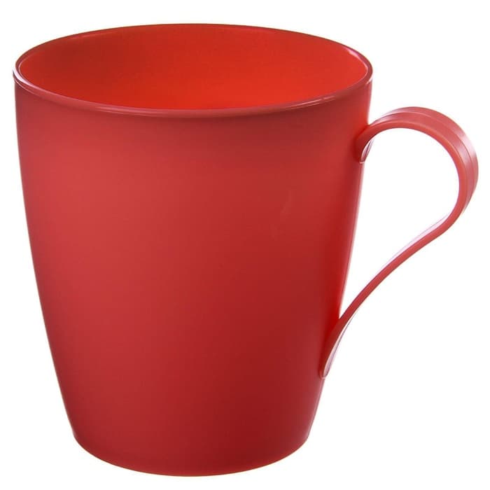 Кружка пластиковая «Нова», 400 мл, d=8.5 см, h=9.5 см, МИКС