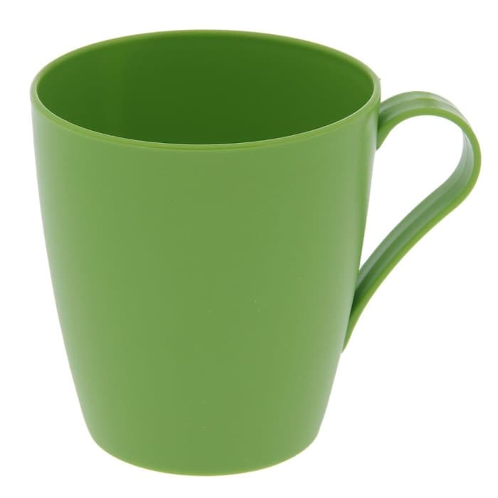 Кружка пластиковая «Нова», 400 мл, d=8.5 см, h=9.5 см, МИКС