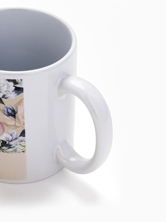 Подарочный набор «8 марта»: чай чёрный «ваниль и карамель» 50 г, кружка 300 мл.