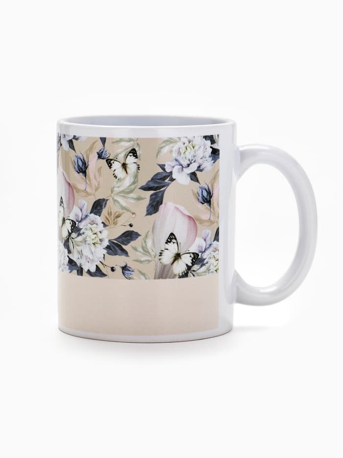 Подарочный набор «8 марта»: чай чёрный «ваниль и карамель» 50 г, кружка 300 мл.