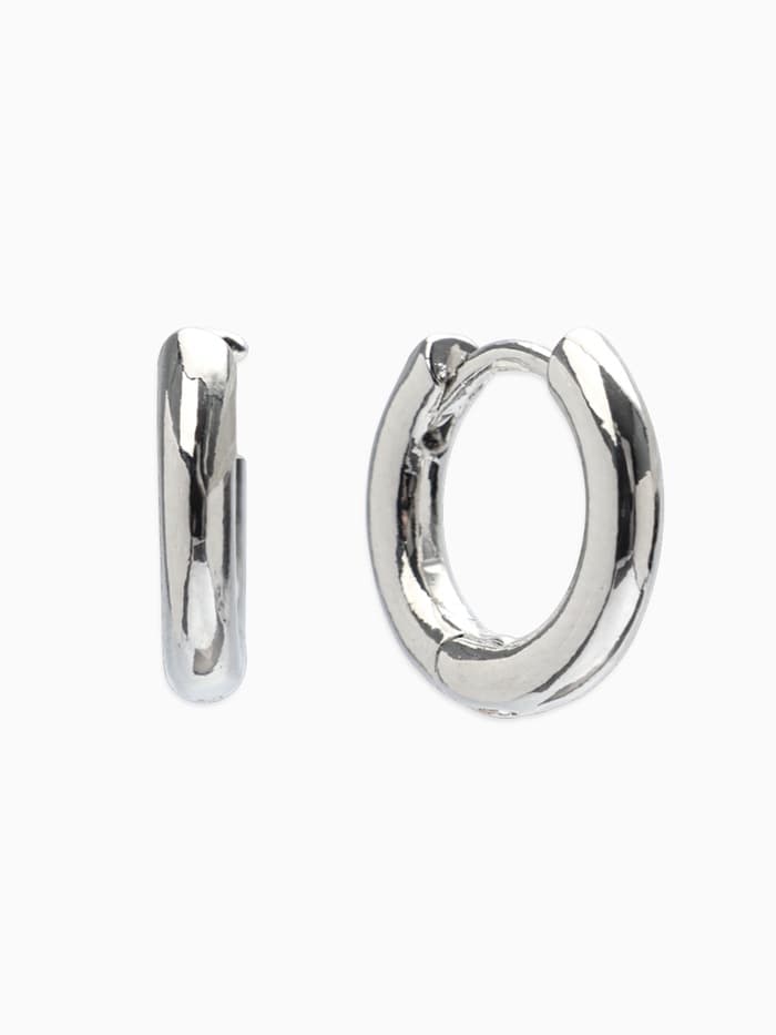 Серьги со съёмным элементом «Трансформер» жемчужный диск, цвет белый в серебре