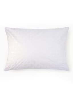 Наволочка - наперник на молнии «Атра. Римский», 50×70 см, белая, тик