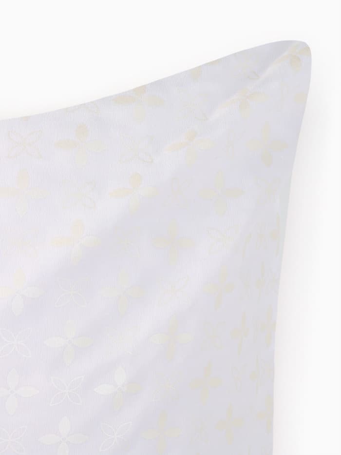 Наволочка - наперник на молнии «Атра. Римский», 50×70 см, белая, тик