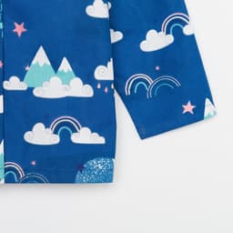 Пижама детская: рубашка, брюки KAFTAN «Луна», синяя, рост 98-104 см
