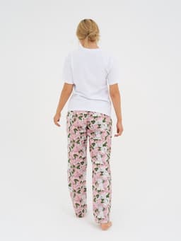 Брюки домашние женские KAFTAN «Попугай», размер 48-50, розовые