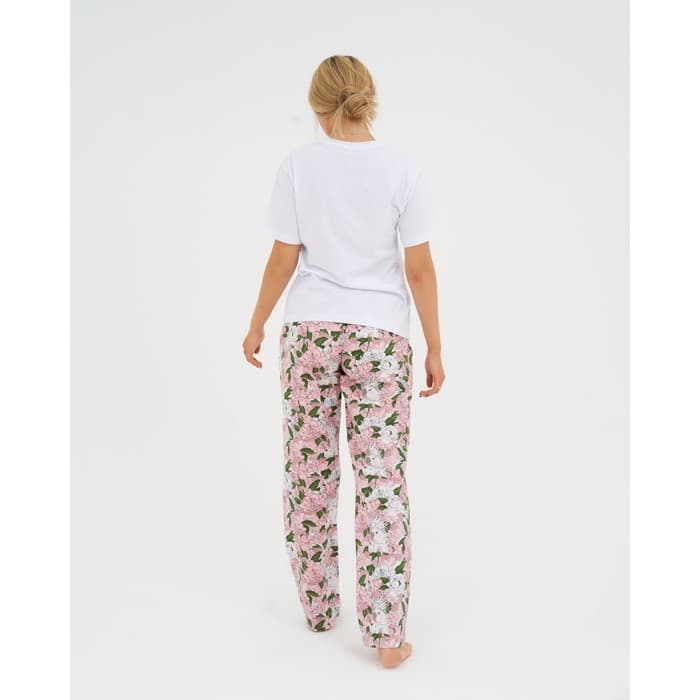 Брюки домашние женские KAFTAN «Попугай», размер 48-50, розовые