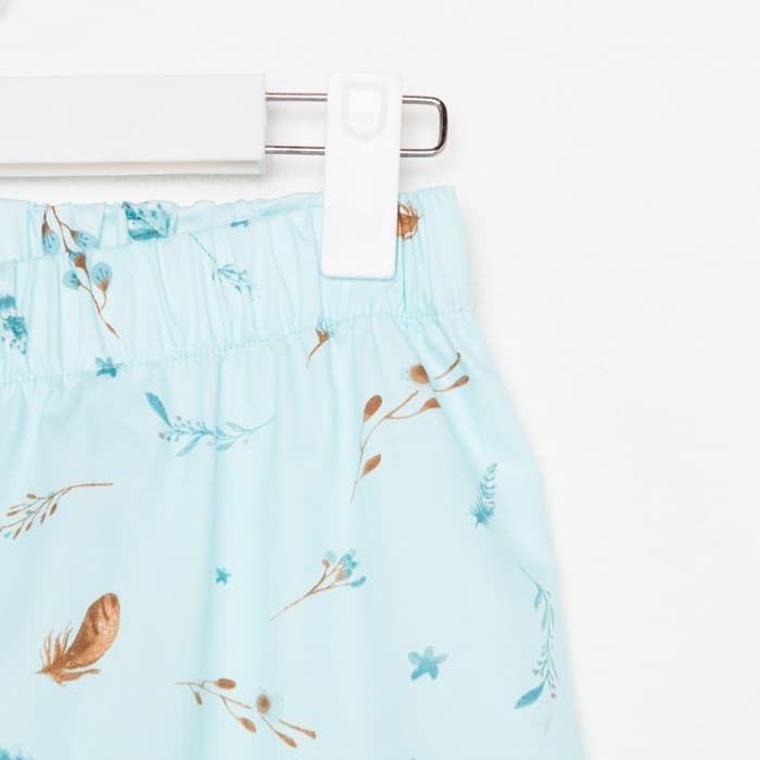 Брюки домашние женские KAFTAN Light, размер 44-46, голубые