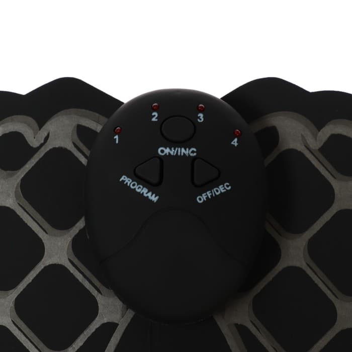 Массажёр для ног Luazon LEM-35, миостимулятор, 6 режимов, 2хААА (не в компл.), чёрный