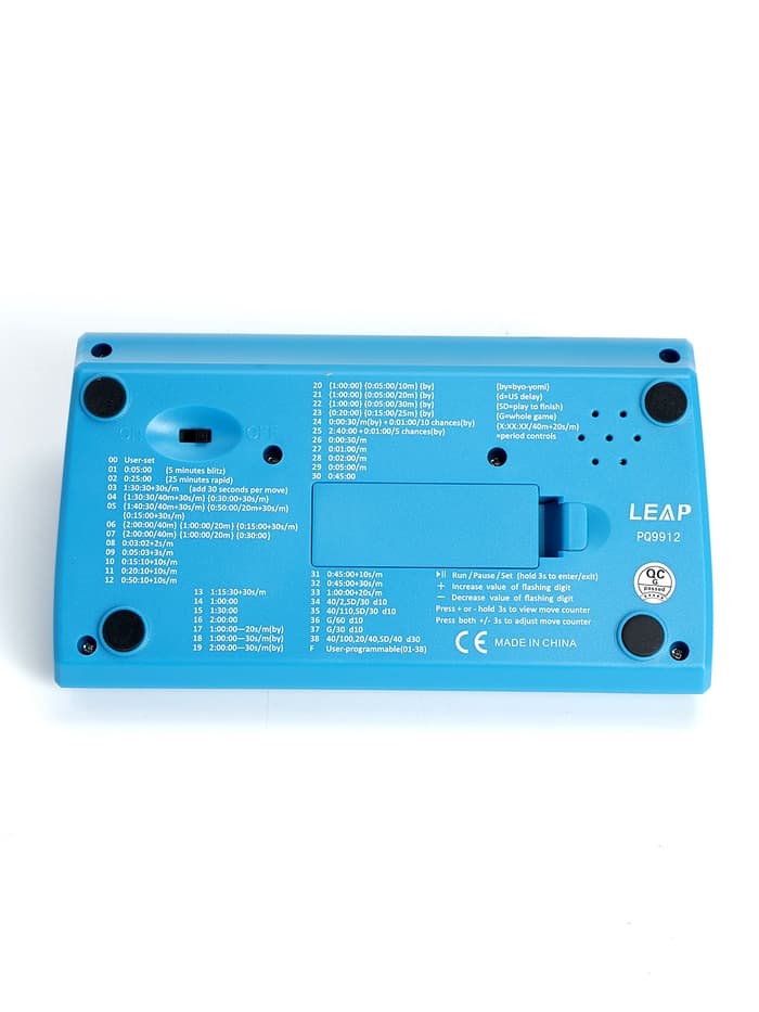 Электронные шахматные часы LEAP FIDE PQ9912, пластик, точность хода