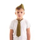 Костюм военного: пилотка и галстук, 56 см