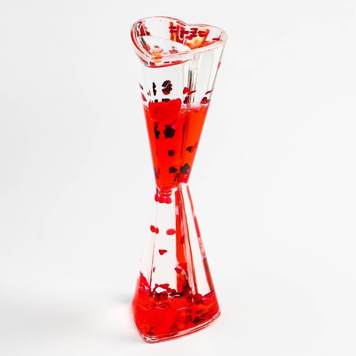 Часы гелевые «Сердце», антистресс, 5.5×17 см, красные