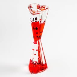 Часы гелевые «Сердце», антистресс, 5.5×17 см, красные