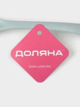 Половник Доляна «Унция», 24×8×5 см, пластик, зелёный