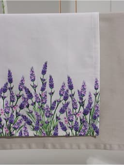 Дорожка на стол «Этель» Lavender 40×146 см, 100% хлопок, саржа 190 г/м²
