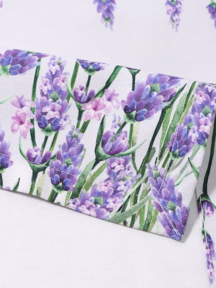 Дорожка на стол «Этель» Lavender 40×146 см, 100% хлопок, саржа 190 г/м²