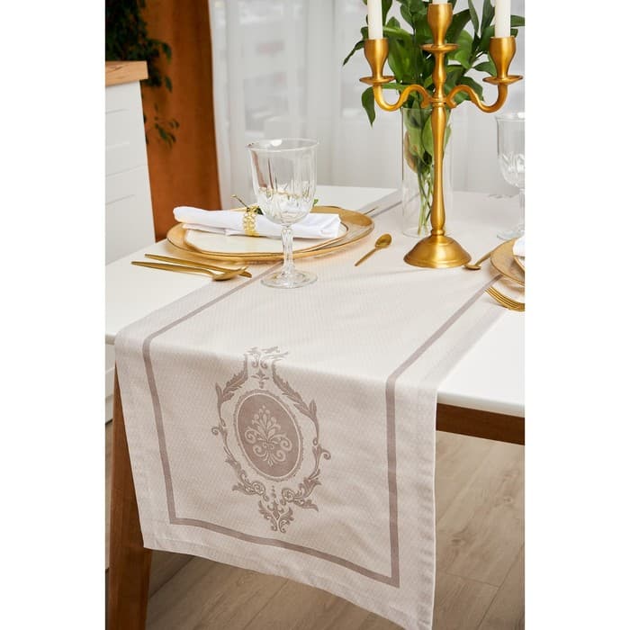 Дорожка на стол «Этель» Classicism 40×146 см, 100% хлопок, саржа 190 г/м²