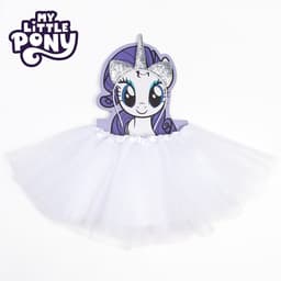 Юбка для девочки с ободком «Пони», белый, рост 86-104 см