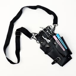 Сумка для мастера, 23×12 см, длина ремня 119 см, чёрная