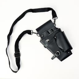 Сумка для мастера, 23×12 см, длина ремня 119 см, чёрная