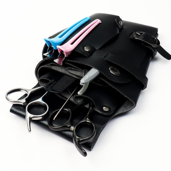 Сумка для мастера, 23×12 см, длина ремня 119 см, чёрная