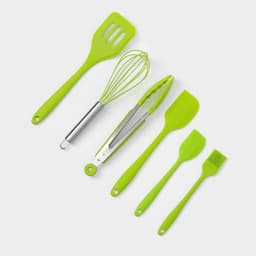 Набор кухонных принадлежностей Green, 6 предметов, зелёный