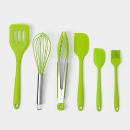 Набор кухонных принадлежностей Green, 6 предметов, зелёный