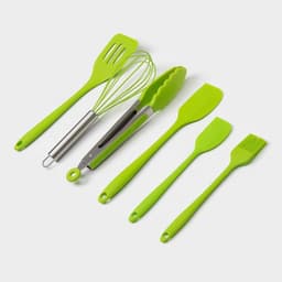 Набор кухонных принадлежностей Green, 6 предметов, зелёный