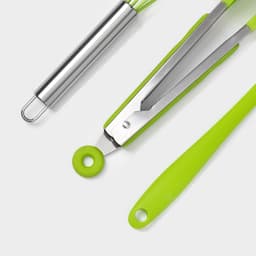 Набор кухонных принадлежностей Green, 6 предметов, зелёный