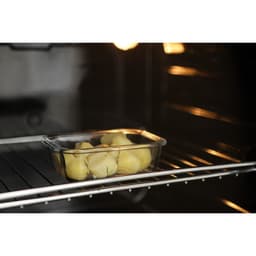 Контейнер Доляна Cook and Freeze, 380 мл, 15×11×5.5 см, с крышкой, жаропрочное стекло, МИКС