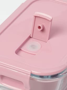Контейнер Доляна Cook and Freeze, 380 мл, 15×11×5.5 см, с крышкой, жаропрочное стекло, МИКС