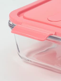 Контейнер Доляна Cook and Freeze, 650 мл, 17.5×13×6 см, с крышкой, жаропрочное стекло, МИКС