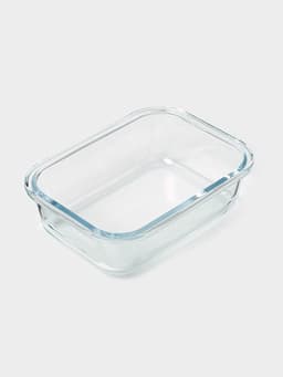 Контейнер Доляна Cook and Freeze, 650 мл, 17.5×13×6 см, с крышкой, жаропрочное стекло, МИКС