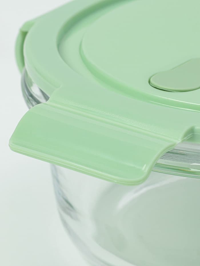 Контейнер Доляна Cook and Freeze, 600 мл, с крышкой, жаропрочное стекло, МИКС