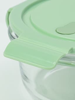 Контейнер Доляна Cook and Freeze, 600 мл, с крышкой, жаропрочное стекло, МИКС