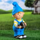 Садовая фигура из полистоуна «Мальчик с лейкой», 12×13×33 см