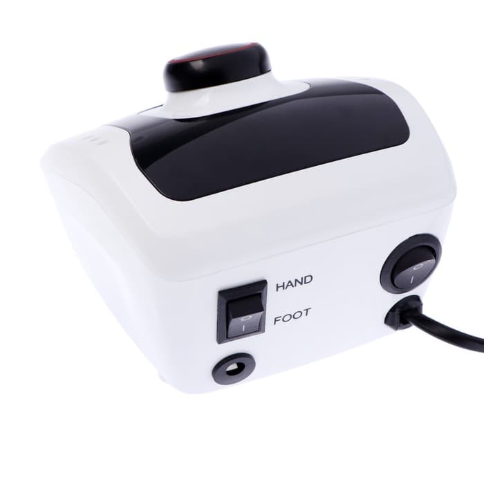 Аппарат для маникюра Luazon LMH-06, 6 насадок, 30 Вт, до 35000 об/мин, черно-белый