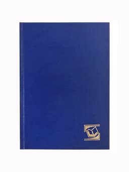 Ежедневник недатированный А5, 160 листов, обложка бумвинил, синий