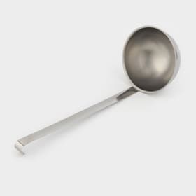 Половник кухонный «Поварской», 1 л, d=17 см, ручка 39 см, толщина 1.2 мм, цельнотянутая ручка