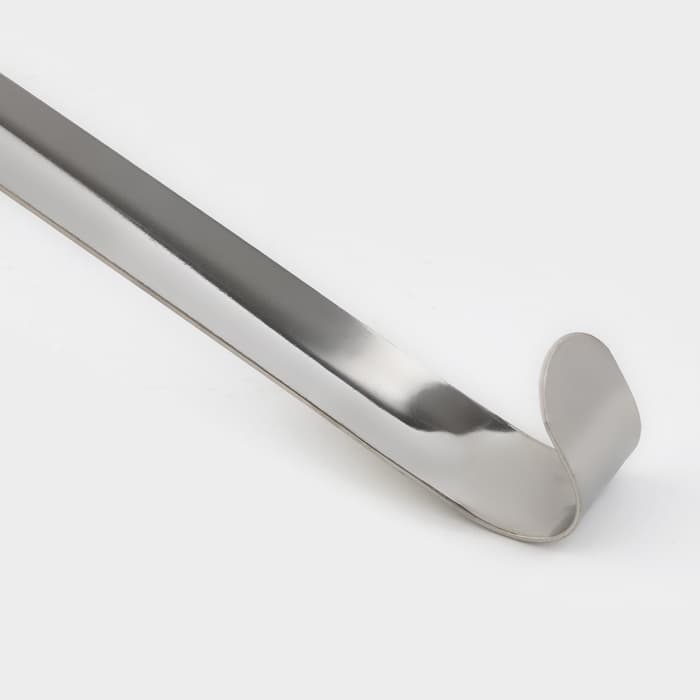 Половник кухонный «Поварской», 1 л, d=17 см, ручка 39 см, толщина 1.2 мм, цельнотянутая ручка