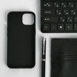 Чехол Krutoff для Apple iPhone 13, Soft Case, начальник, чёрный