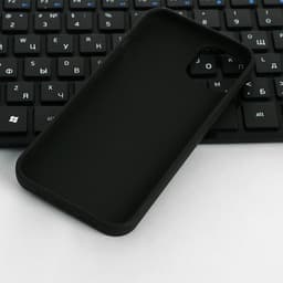 Чехол Krutoff для Apple iPhone 13, Soft Case, начальник, чёрный