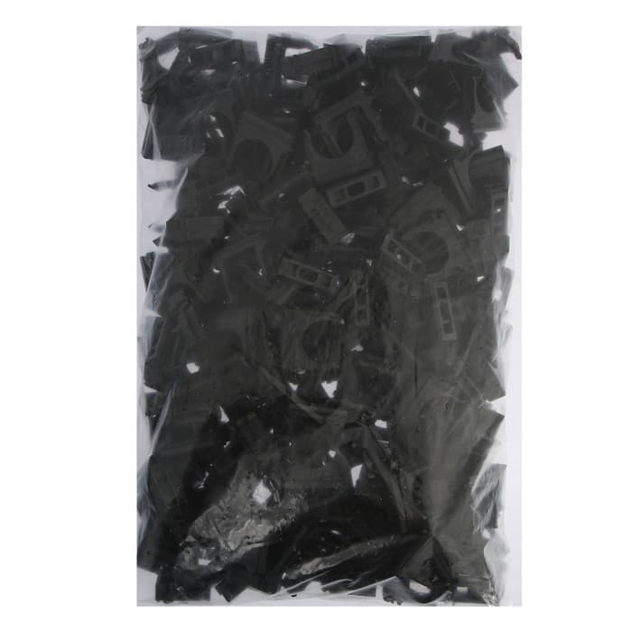 Фиксатор «РАЙС-ТОКС» черный для труб 25 мм, 250 шт.