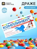 Драже шоколадное «Комплимент» в блистере, 13 г