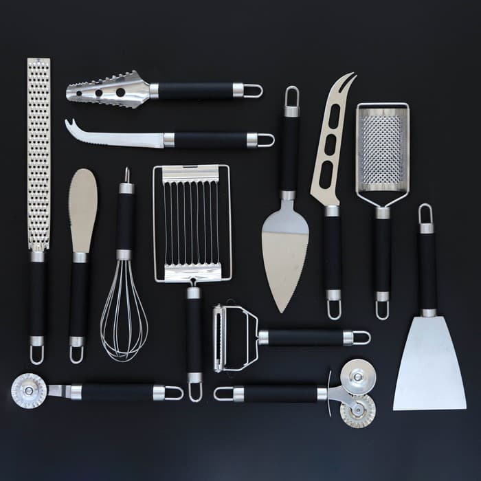 Яйцерезка Доляна Venus, 25×8.5 см, нержавеющая сталь, чёрная