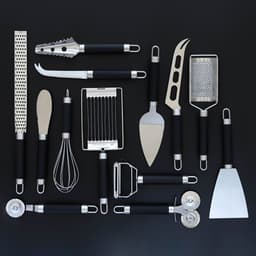 Яйцерезка Доляна Venus, 25×8.5 см, нержавеющая сталь, чёрная